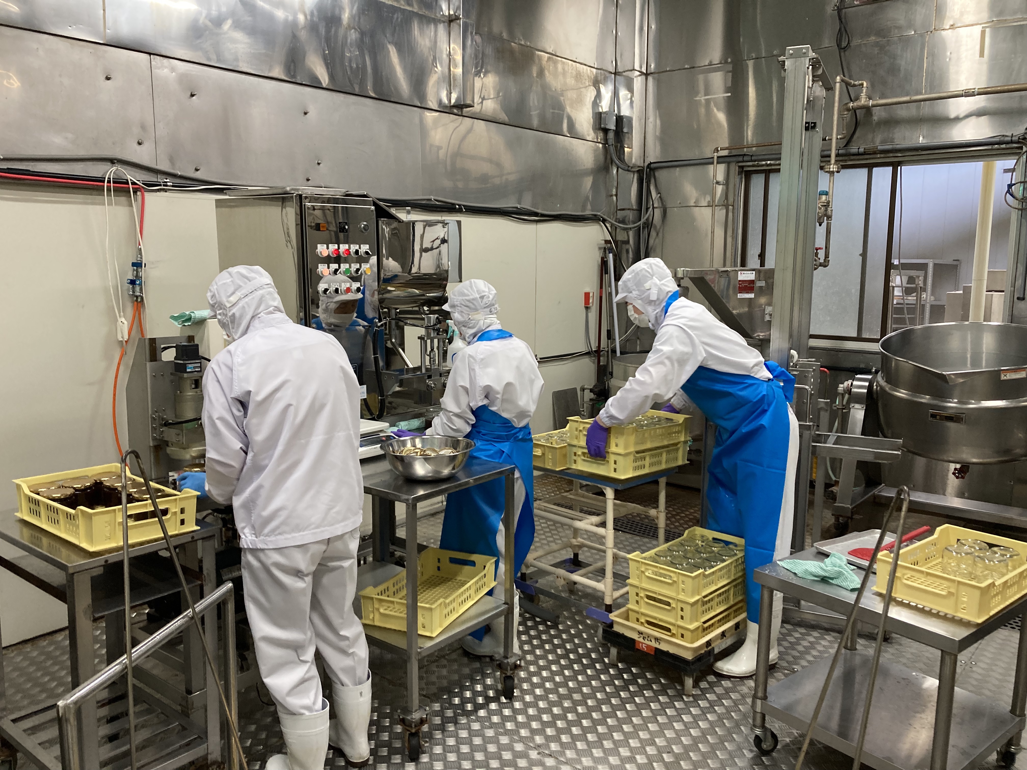 ジャム製造風景
